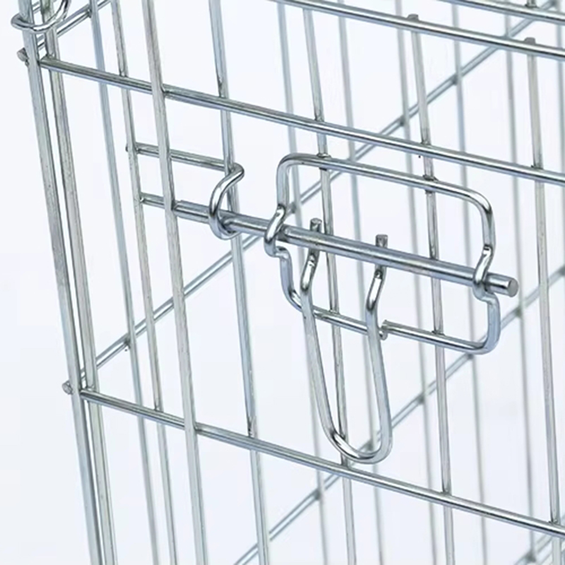 Sklopivi žičani metalni kavez za pse Sklopivi žičani metalni kavez za pse