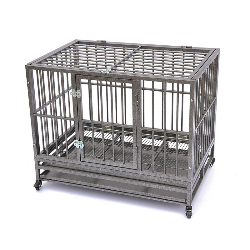 Otvorite gornju tešku cijev metal kavez za pse Otvorite gornju tešku cijev metal kavez za pse