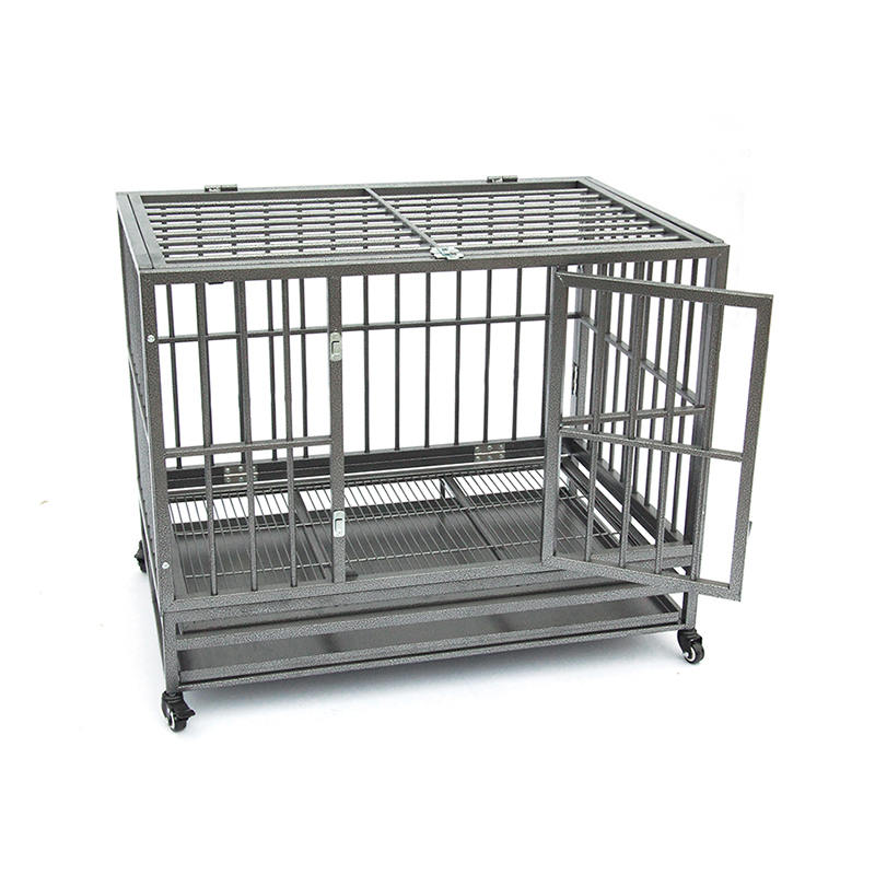 Otvorite gornju tešku cijev metal kavez za pse Otvorite gornju tešku cijev metal kavez za pse