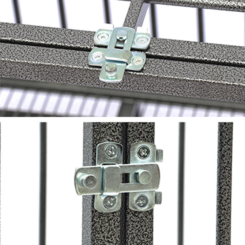 Otvorite gornju tešku cijev metal kavez za pse Otvorite gornju tešku cijev metal kavez za pse