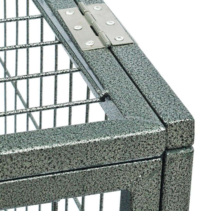 Otvorite gornju cijev sklopivi metalni kavez za pse Otvorite gornju cijev sklopivi metalni kavez za pse