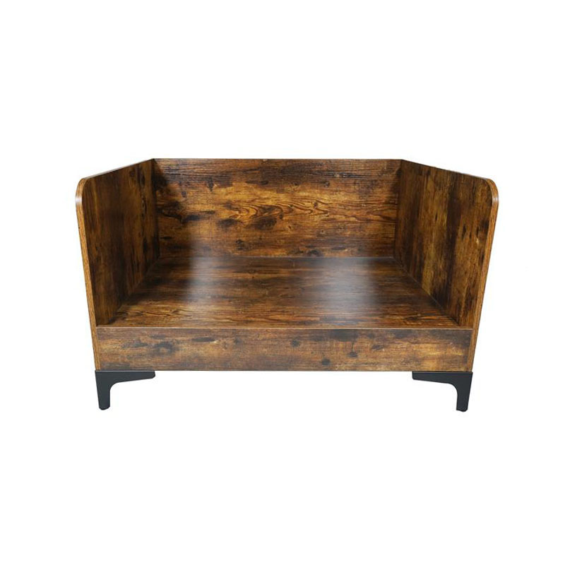 Moderni zatvoreni drveni uzdignuti krevet s okvirom s okvirom Moderni zatvoreni drveni uzdignuti krevet s okvirom s okvirom