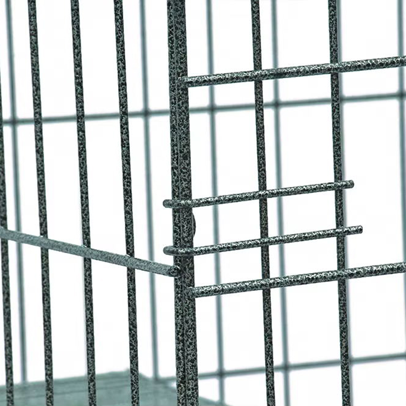 2/3/4-razina Velika unutarnja žica metalna mačja kaveza s kotačima 2/3/4-razina Velika unutarnja žica metalna mačja kaveza s kotačima