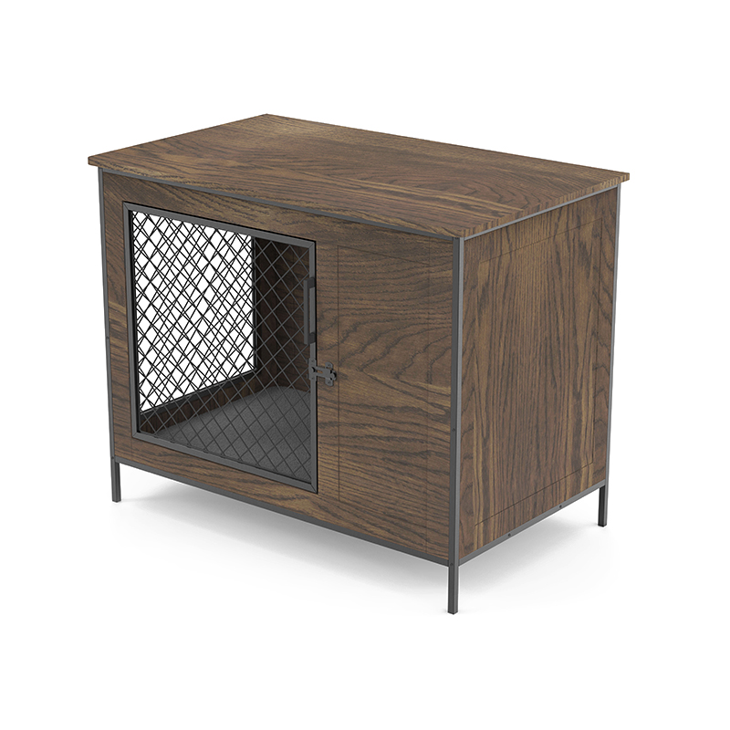 Zatvoreni sanduk za pse krajnji stol drveni namještaj stil kavez za pse Zatvoreni sanduk za pse krajnji stol drveni namještaj stil kavez za pse