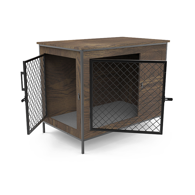 Zatvoreni sanduk za pse krajnji stol drveni namještaj stil kavez za pse Zatvoreni sanduk za pse krajnji stol drveni namještaj stil kavez za pse