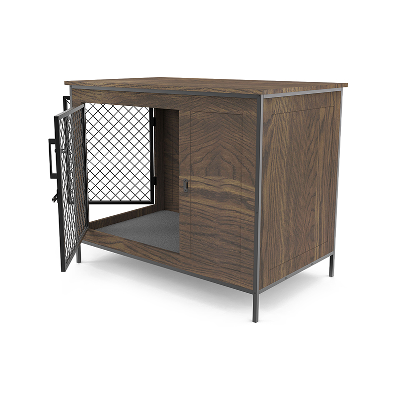 Zatvoreni sanduk za pse krajnji stol drveni namještaj stil kavez za pse Zatvoreni sanduk za pse krajnji stol drveni namještaj stil kavez za pse