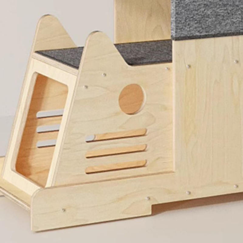 Čvrsto drveno vila na više nivoa toranja Velika mačja stabla za penjanje Čvrsto drveno vila na više nivoa toranja Velika mačja stabla za penjanje