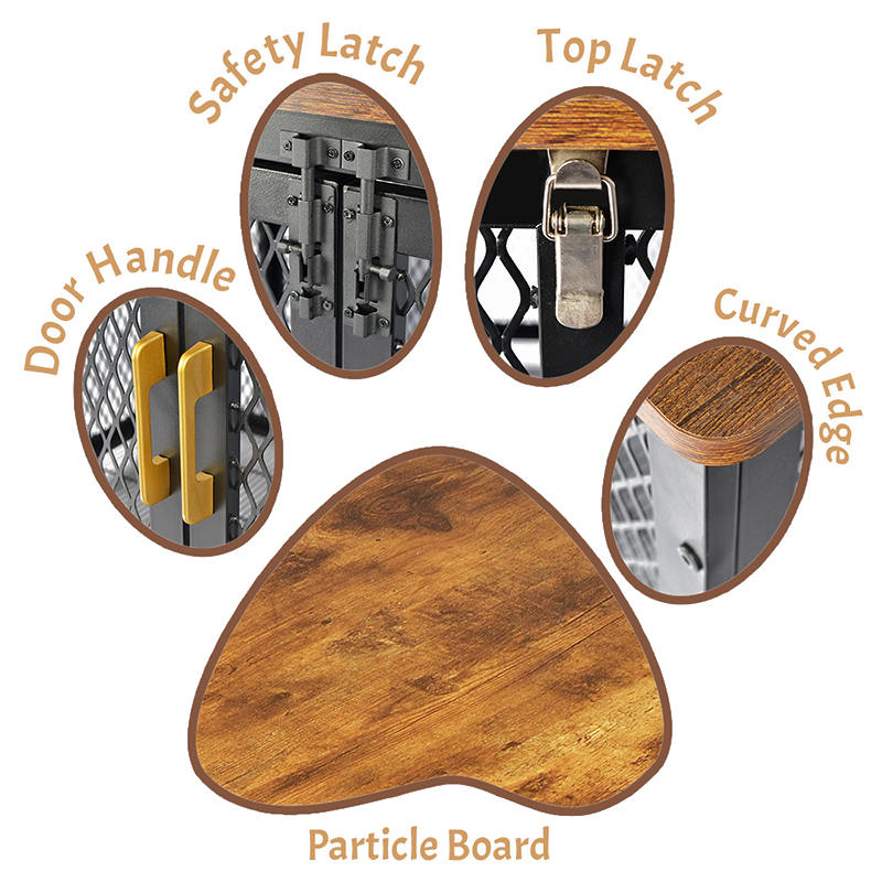 Otvoreni vrhunski drveni drveni namještaj u stilu psa Otvoreni vrhunski drveni drveni namještaj u stilu psa