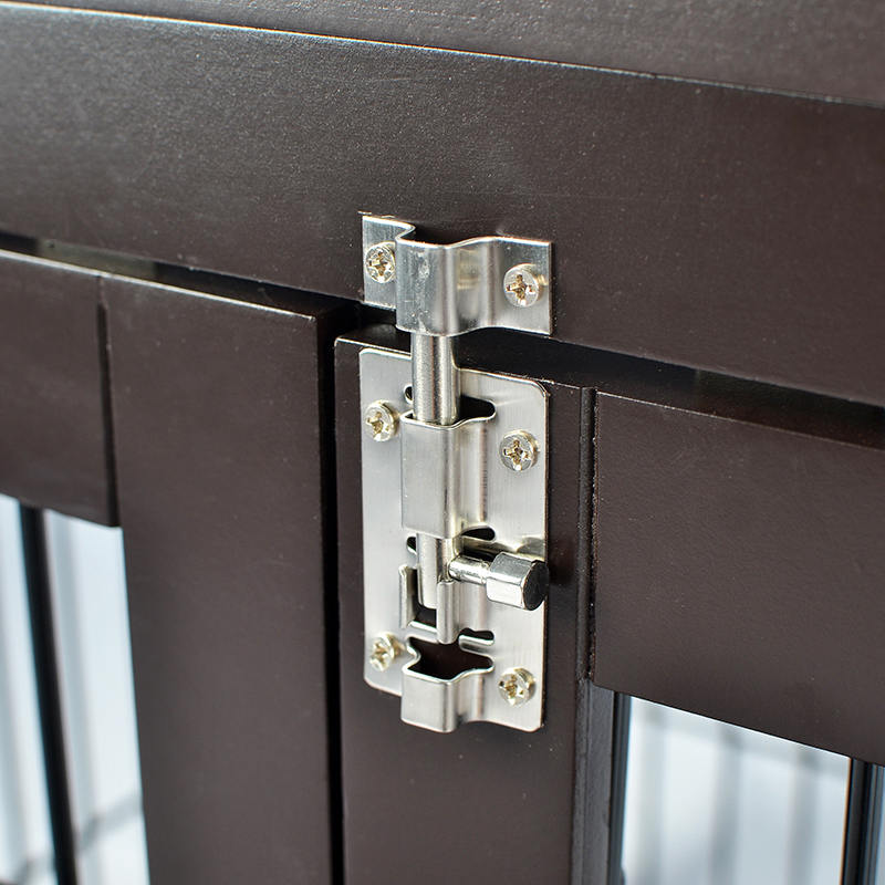 Zatvoreni veliki drveni namještaj u stilu psa kavez Zatvoreni veliki drveni namještaj u stilu psa kavez