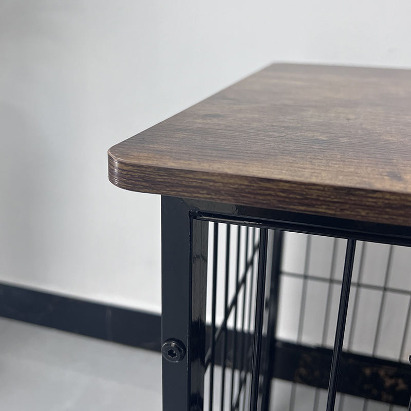 Veliki kavez za pse od drveta s uklonjivim ladicom Veliki kavez za pse od drveta s uklonjivim ladicom