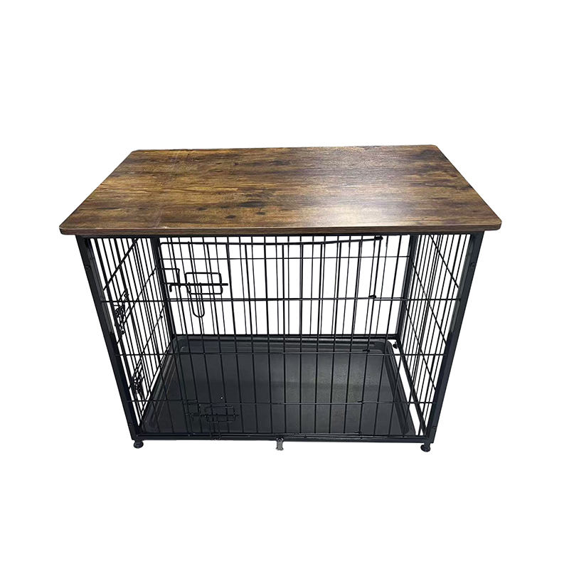 Veliki kavez za pse od drveta s uklonjivim ladicom Veliki kavez za pse od drveta s uklonjivim ladicom