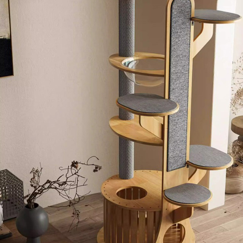 Kaktus oblik drveta penjački okvir Čvrsto stablo mačke s svemirskom kapsulom Kaktus oblik drveta penjački okvir Čvrsto stablo mačke s svemirskom kapsulom