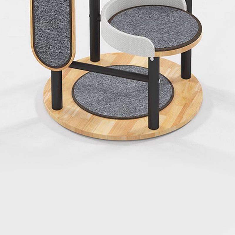 Okvir za penjanje od mačjeg stabla od drva i čelika Okvir za penjanje od mačjeg stabla od drva i čelika