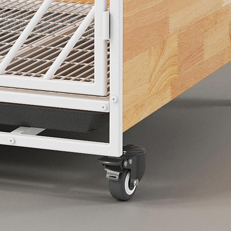 Veliki drveni čelični zatvoreni kavez za pse Veliki drveni čelični zatvoreni kavez za pse