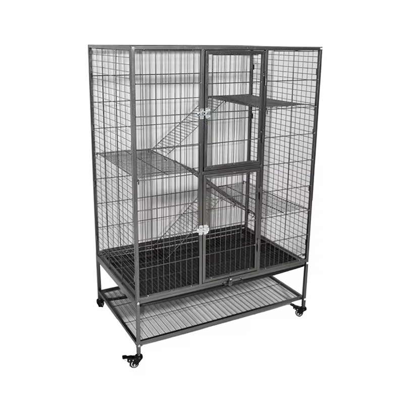 Velika teška dužnost 2/3/4-razine metalne kaznene kavez u zatvorenom cijevi s kotačima Velika teška dužnost 2/3/4-razine metalne kaznene kavez u zatvorenom cijevi s kotačima