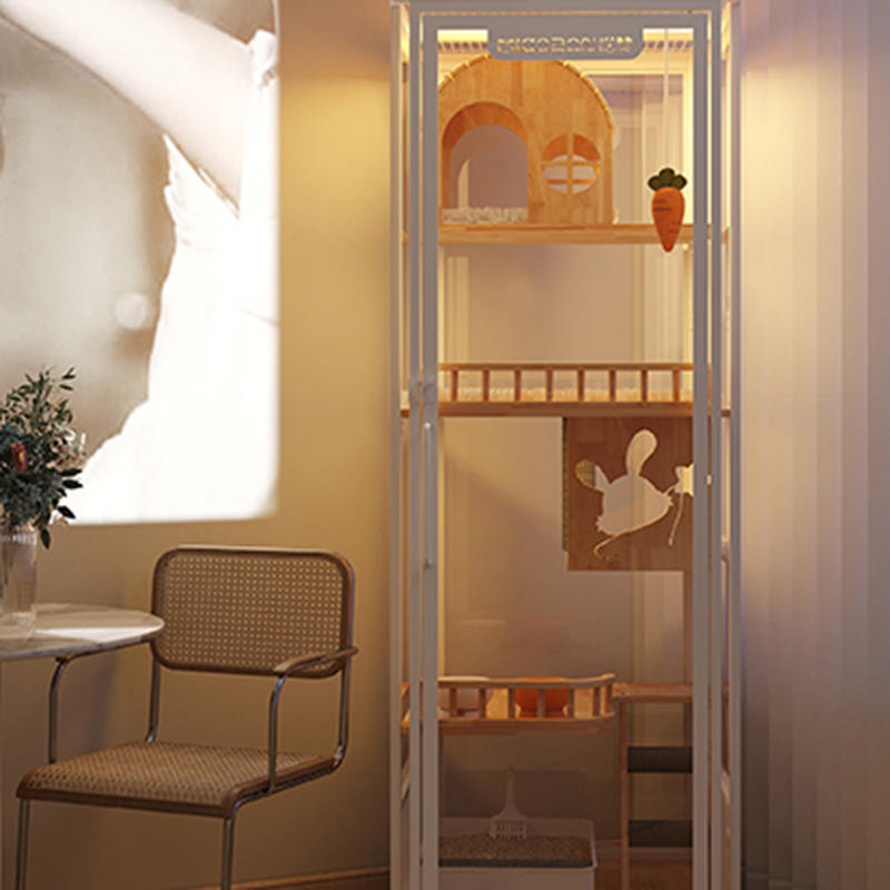 Zatvoreni panoramski toranj hotel drvena vila velika mačja kaveza ormarić Zatvoreni panoramski toranj hotel drvena vila velika mačja kaveza ormarić