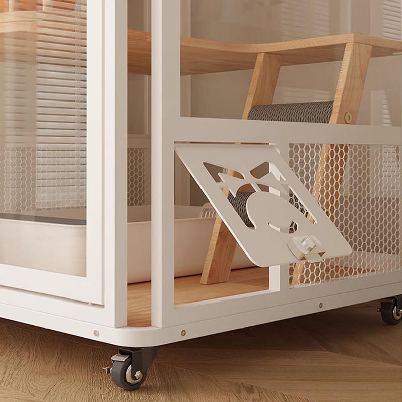 Zatvoreni panoramski toranj hotel drvena vila velika mačja kaveza ormarić Zatvoreni panoramski toranj hotel drvena vila velika mačja kaveza ormarić