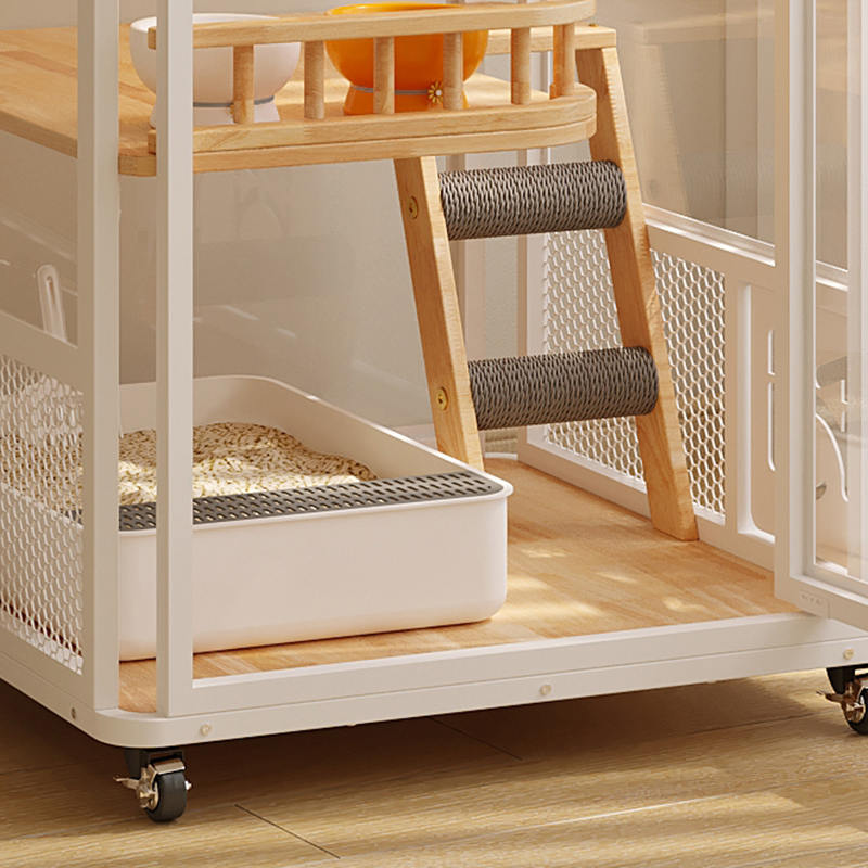 Zatvoreni panoramski toranj hotel drvena vila velika mačja kaveza ormarić Zatvoreni panoramski toranj hotel drvena vila velika mačja kaveza ormarić