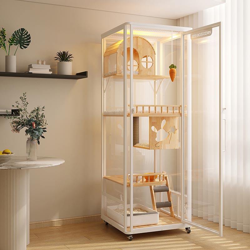 Zatvoreni panoramski toranj hotel drvena vila velika mačja kaveza ormarić Zatvoreni panoramski toranj hotel drvena vila velika mačja kaveza ormarić