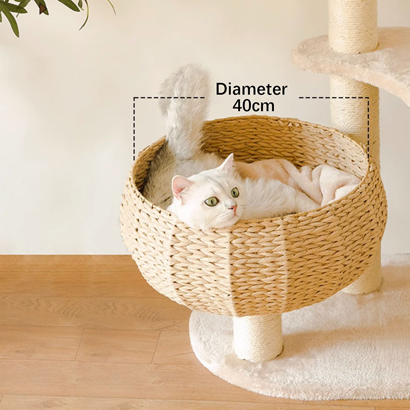 Moderni kraft papirnati toranj tkani penjač Scratch Post mačje stablo Moderni kraft papirnati toranj tkani penjač Scratch Post mačje stablo