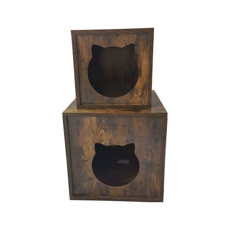 Čestice drva unutarnji namještaj mačke kaveze krajnji kabinet