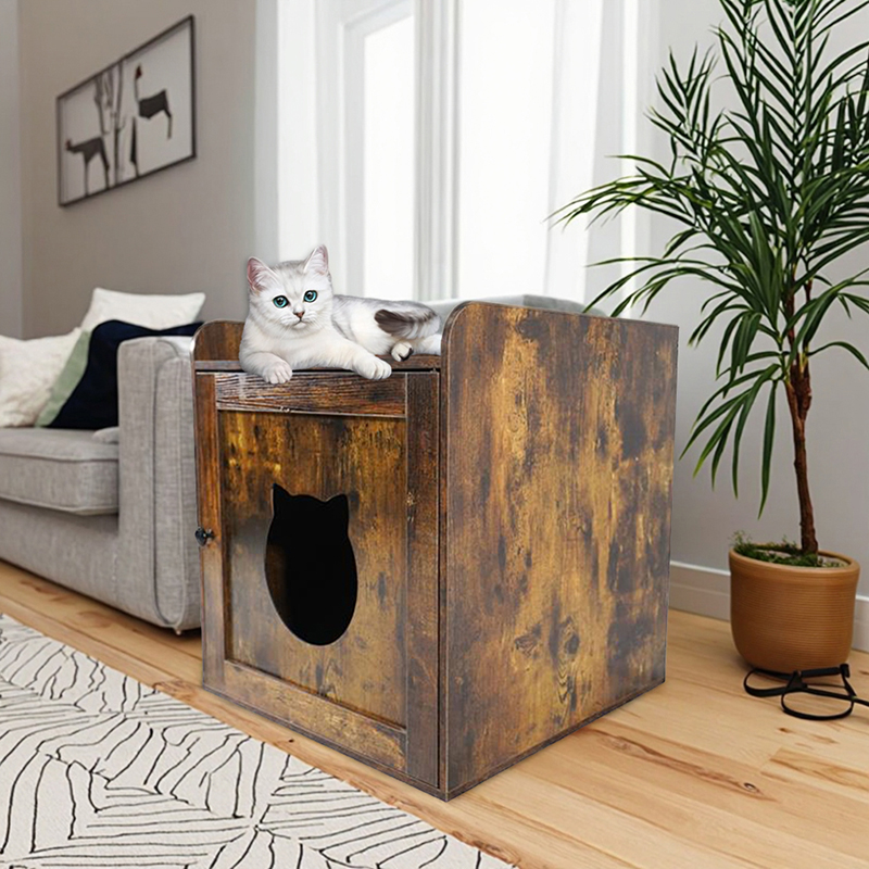 Unutarnji bočni stol za otpade ormarića namještaj u stilu mačaka kavez Unutarnji bočni stol za otpade ormarića namještaj u stilu mačaka kavez